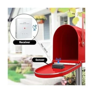 Briidea Alarma de buzón de correo inalámbrico de 500 pies_2