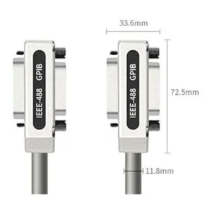 IEEE488 Cable GPIB Cable Conector de Metal Adaptador Plug_3