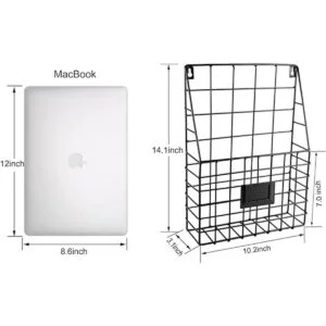 WantuSee Soporte para revistas montado en la pared de_6