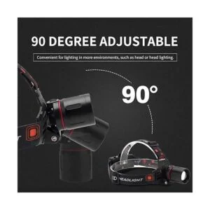 PROFORUS Faro de caza recargable con luz roja 1000_5