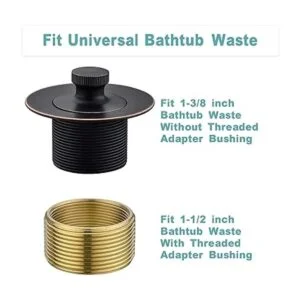 BESTILL Placa frontal de drenaje y desbordamiento de tina_4