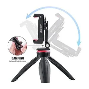 Arnarkok Soporte de trípode de metal para teléfono con_6