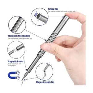 HengTianMei Juego de destornilladores de precisión 128 en_3