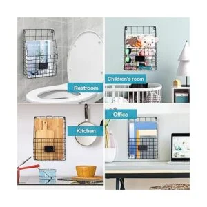 WantuSee Soporte para revistas montado en la pared de_2