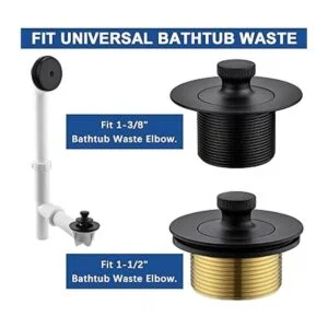 Anpean Kit de drenaje de tina de latón kit de drenaje de_4