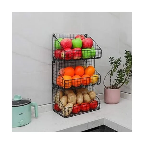 Xcosrack Organizador de bolsas de té apilable de 3 niveles_4