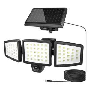 Lepro Luces solares de inundación para exteriores WL5000_1
