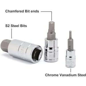 MIXPOWER Juego de 33 piezas de llaves hexagonales_5