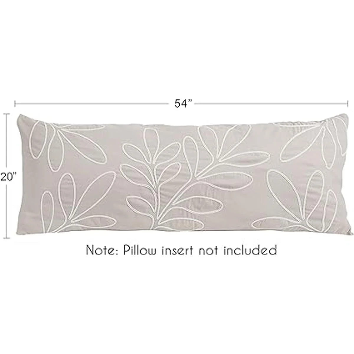 Sweet Jojo Designs Boho Botanical Leaf Funda de almohada_5