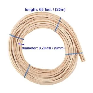 KOHAND Paquete de 2 ranuras redondas de 0.2 pulgadas 65_2