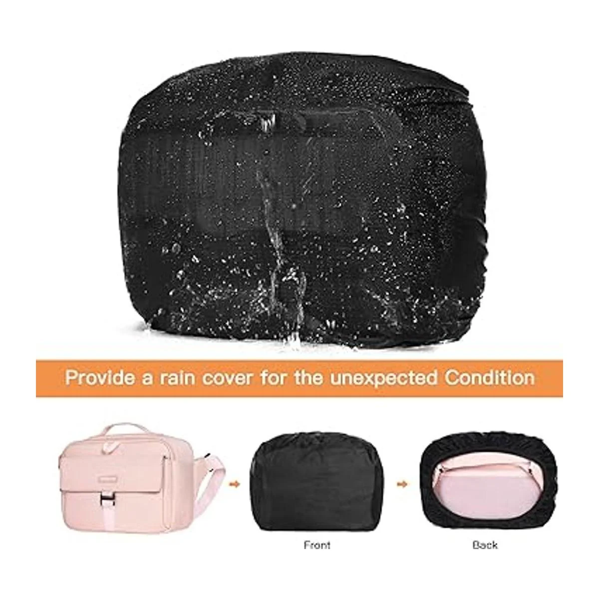 MOSISO Funda para cámara DSLRSLRMirrorless Bolsa de_5