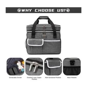 BAGLHER Bolsa de viaje de doble capa para mascotas bolsa_2