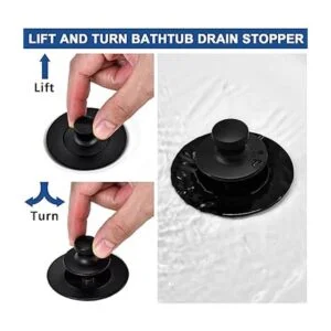 Anpean Kit de drenaje de tina de latón kit de drenaje de_3