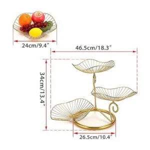 OwnMy Soporte decorativo para cesta de frutas de 3_3