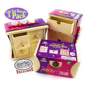 Mattys Toy Stop Design Paint Your Own Wooden Jewlery_3