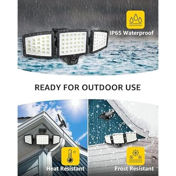 Lepro Luces solares de inundación para exteriores WL5000_6