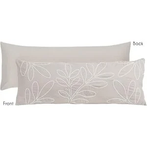 Sweet Jojo Designs Boho Botanical Leaf Funda de almohada_6