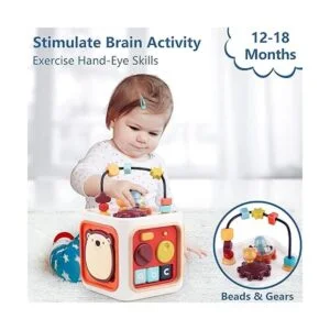 iPlay iLearn Cubo de actividades para bebés 6 en 1_4