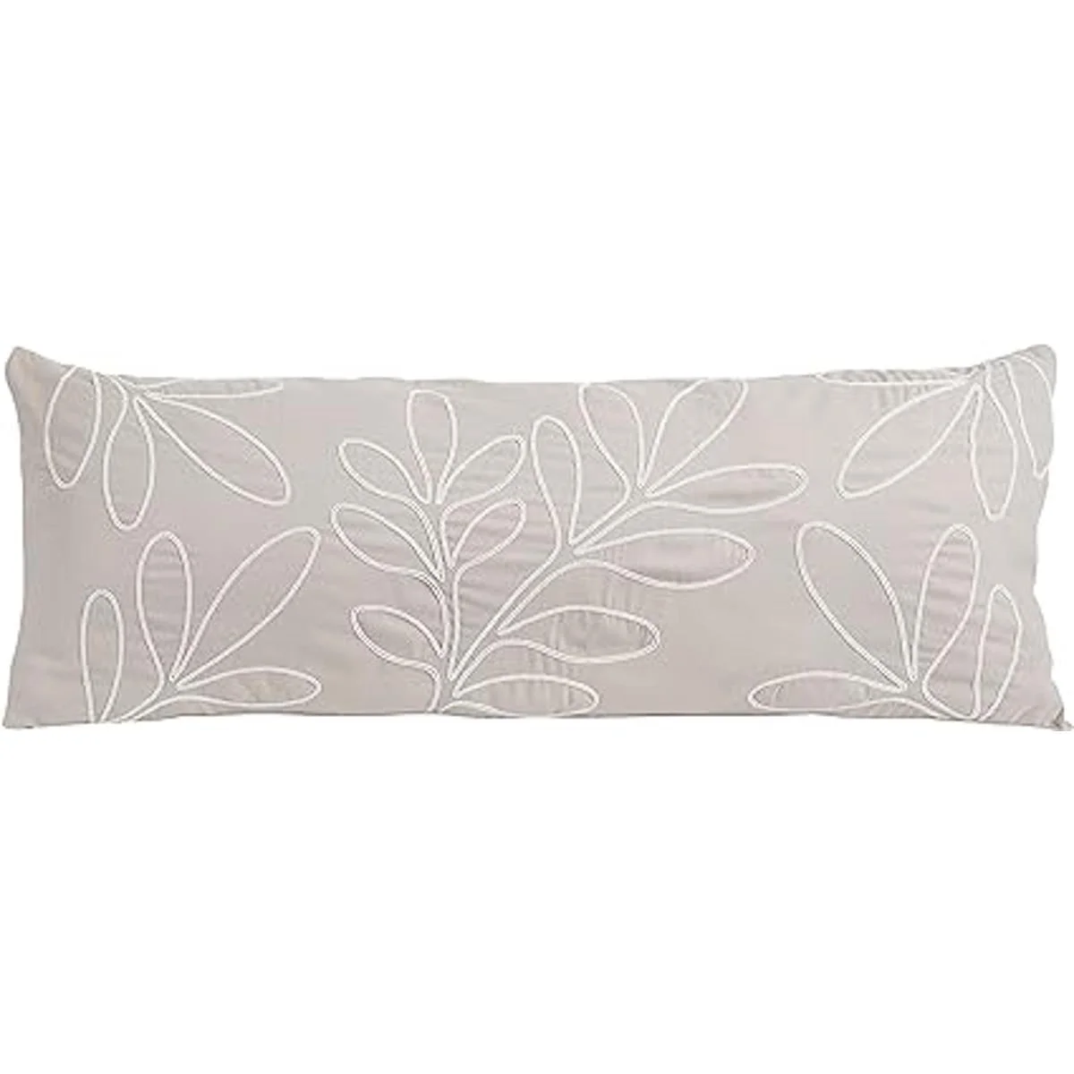 Sweet Jojo Designs Boho Botanical Leaf Funda de almohada_1