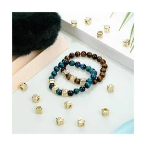 26 piezas de diamantes de imitación del cubo del alfabeto_3