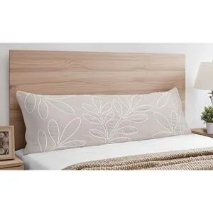 Sweet Jojo Designs Boho Botanical Leaf Funda de almohada_3