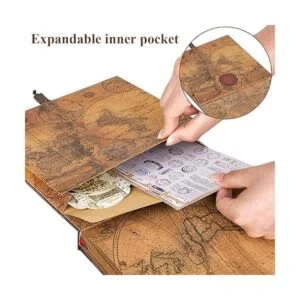 Longpro Cuaderno de libros de aventura con globo para_4