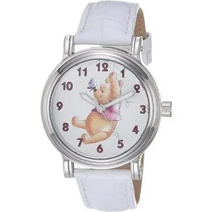 Disney Reloj analógico de cuarzo para adultos Blanco_1