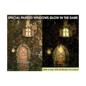 Puerta y ventana de hadas de apertura para árboles con_6