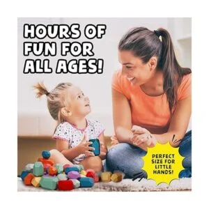 BUNMO 40 juguetes apilables para niños pequeños; bloques_3