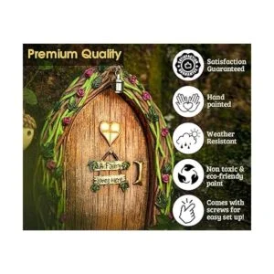 Puerta y ventana de hadas de apertura para árboles con_4