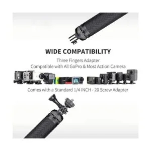 YALLSAME Monopod de aluminio para selfie GoPro Hero 11 10_4