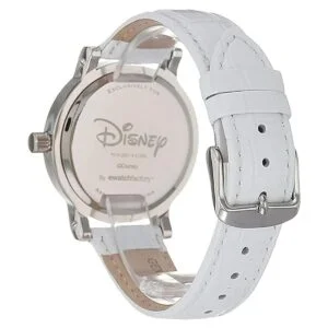 Disney Reloj analógico de cuarzo para adultos Blanco_5