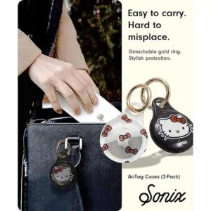 Sonix x Fundas Hello Kitty para Apple AirTags con llavero_2