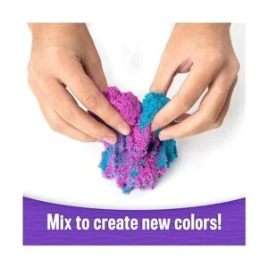 Kinetic Sand Paquete de 20 huevos con arena roja_6