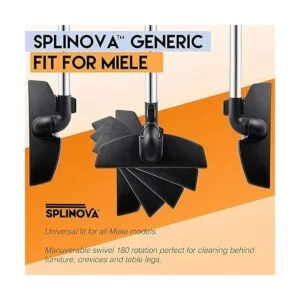 Splinova Miele Aspirador Genérico Negro Parquet Cepillo de_2