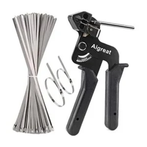 Aigreat Juego de 200 s de metal para ataduras de_1