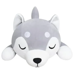 Husky Almohada de animales de peluche almohada corporal_3