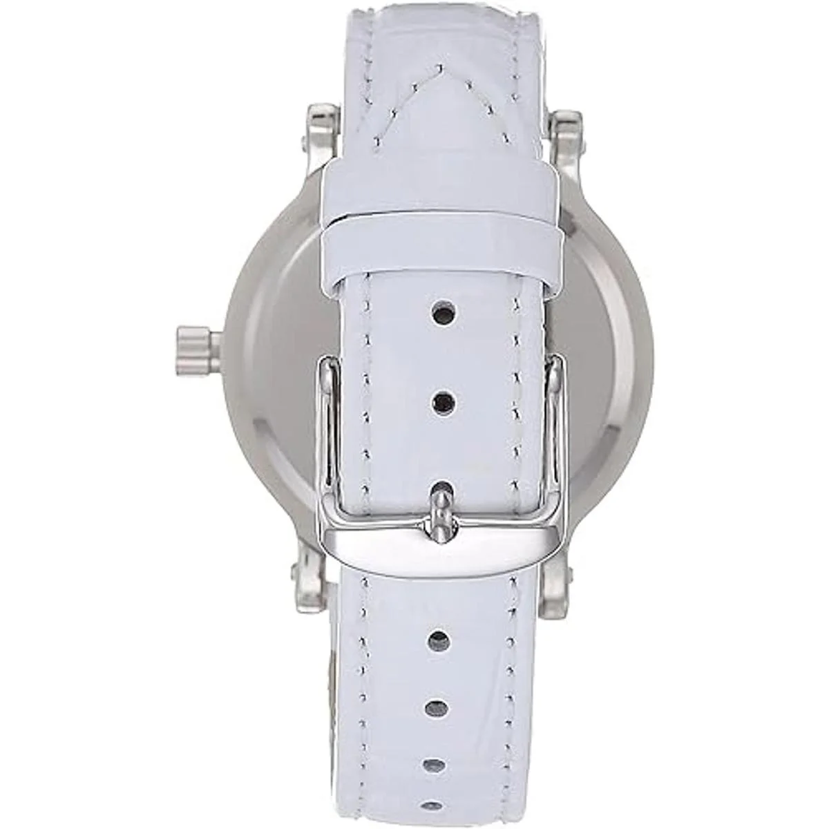 Disney Reloj analógico de cuarzo para adultos Blanco_2