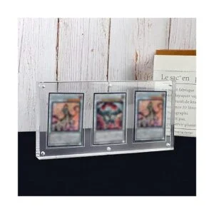 Auveach Paquete de 1 marco acrílico 35PT TCG triple para_5