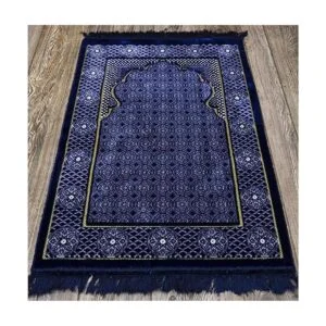 Modefa Alfombra de oración islámica turca tradicional_4