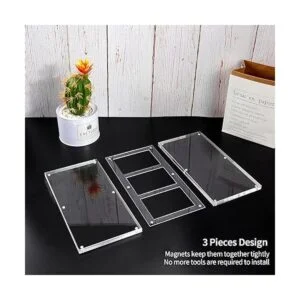 Auveach Paquete de 1 marco acrílico 35PT TCG triple para_3