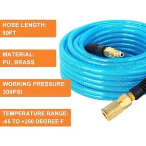 GASHER Manguera de aire de poliuretano de 14 x 50 pies_6