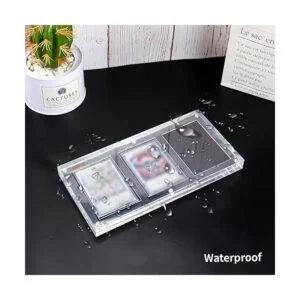 Auveach Paquete de 1 marco acrílico 35PT TCG triple para_4