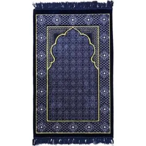 Modefa Alfombra de oración islámica turca tradicional_6
