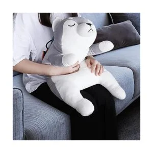 Husky Almohada de animales de peluche almohada corporal_6