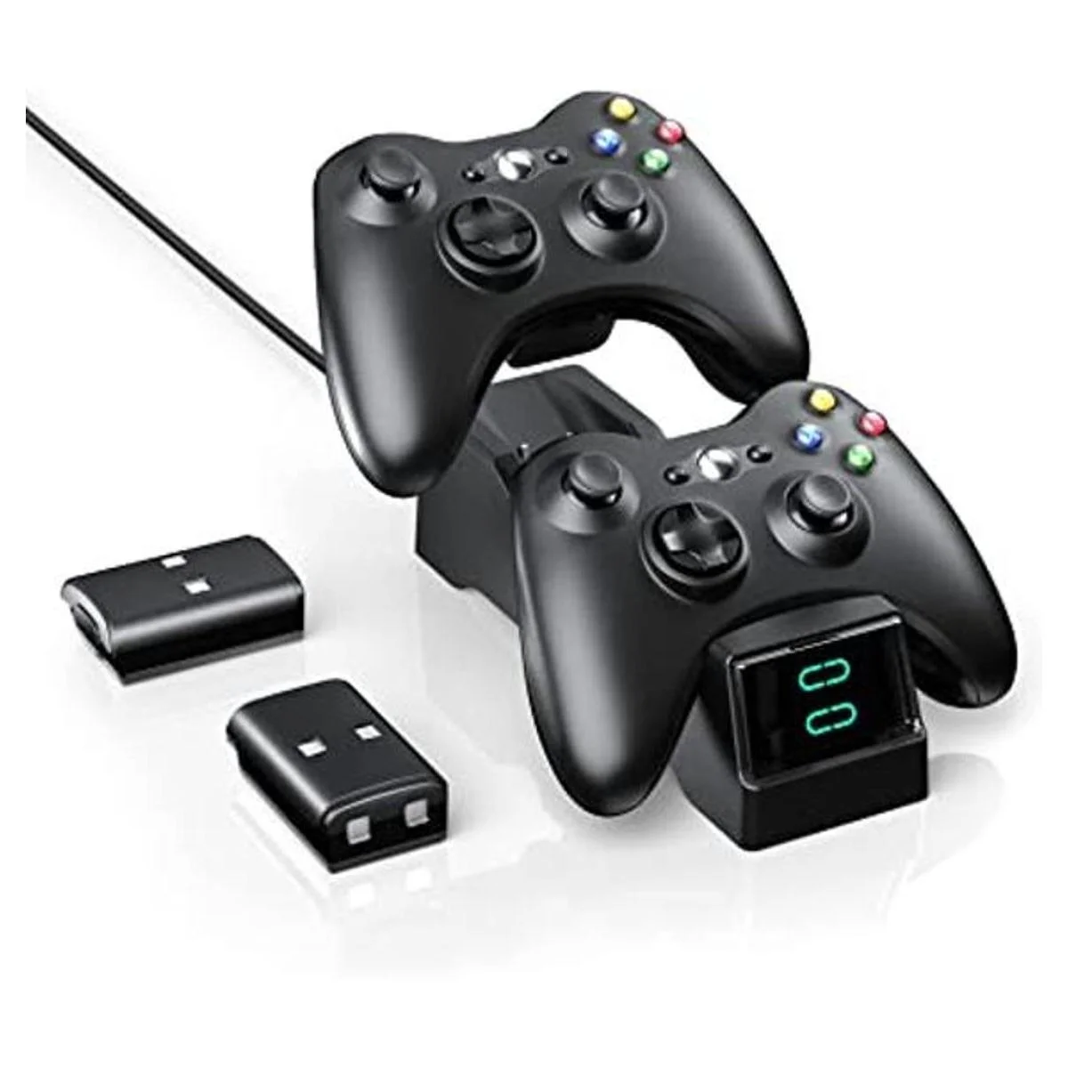 BOFFO Estación de carga de controlador para Xbox 360 base_1