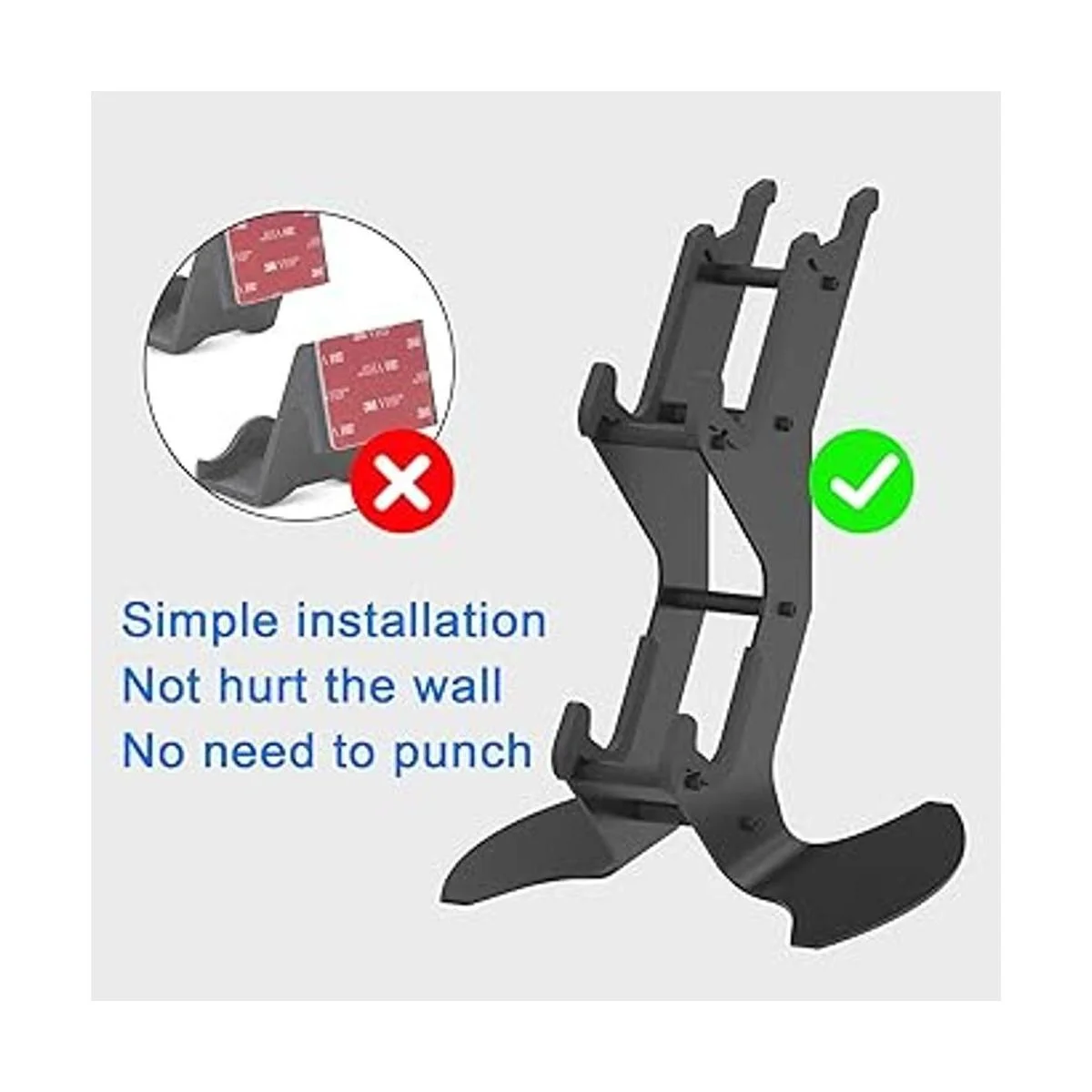 Controller Holder Game Controller Rack Headset Stand for_6