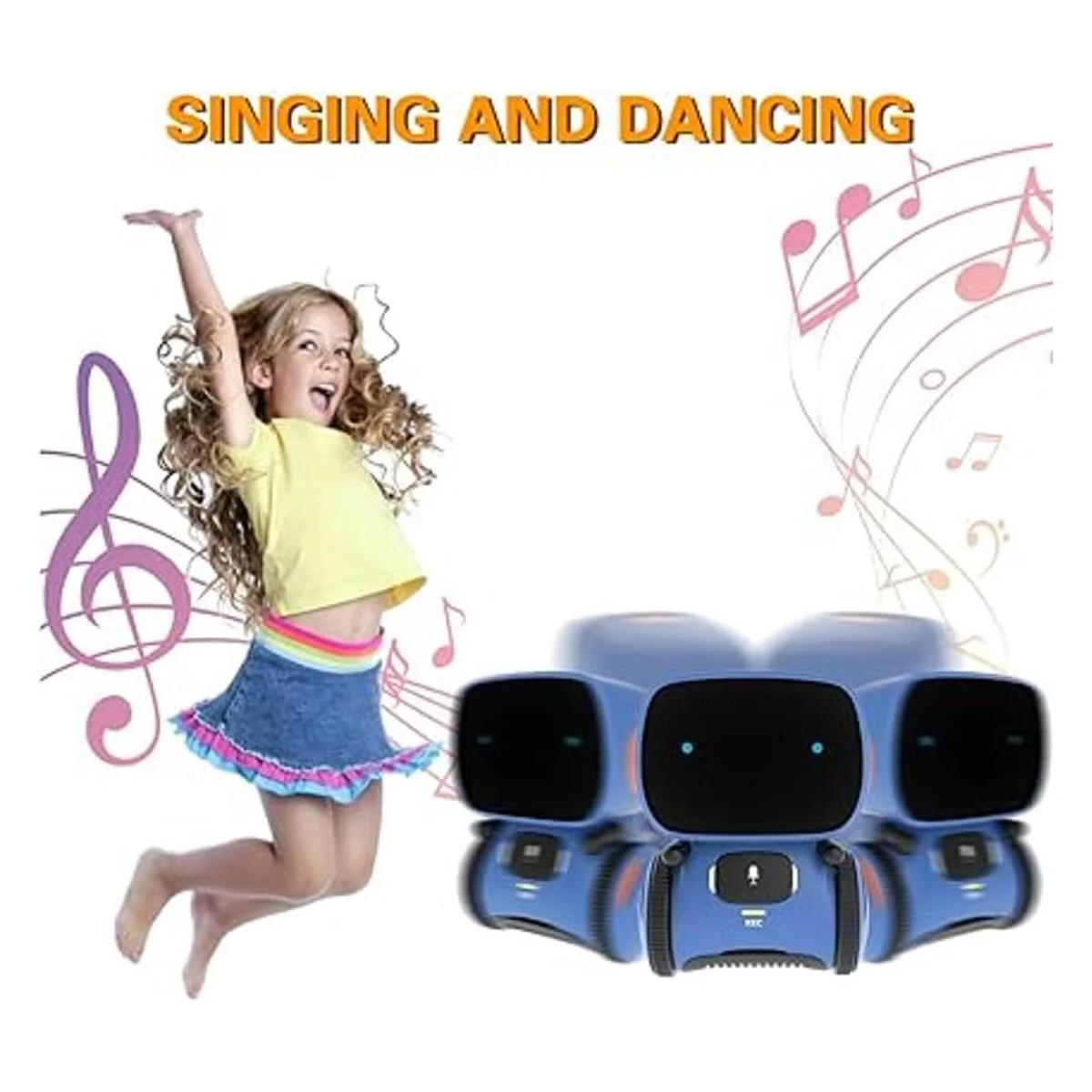 98K Robot de juguete para niños y niñas robots_5