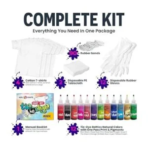 Kit de teñido anudado Kits de teñido anudado para niños_2