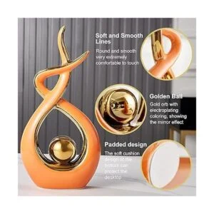 FJS Decoración para el hogar arte abstracto moderno_5